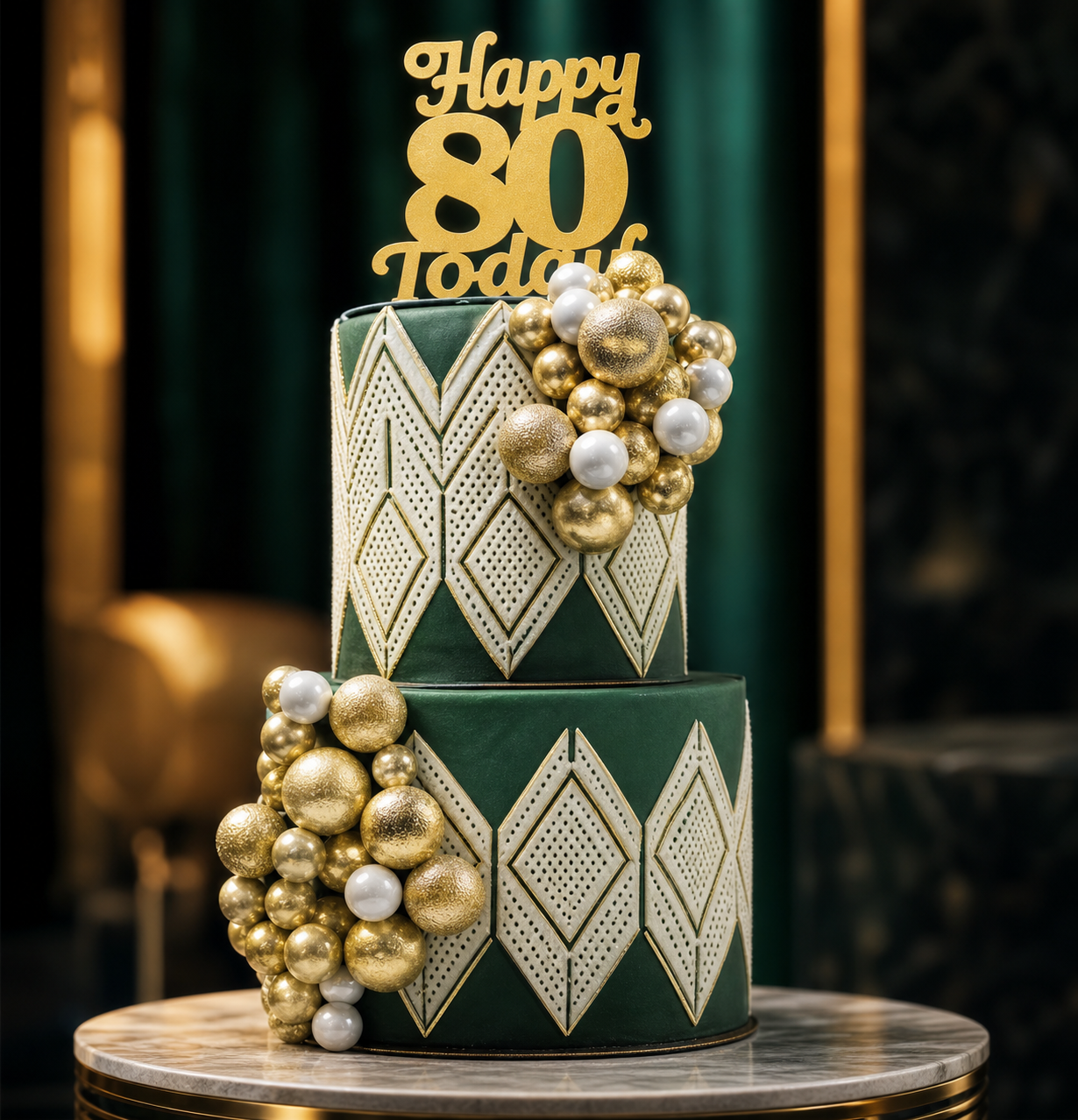 The Monarch Gold Cake